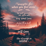 Explorando la inspiración en la soledad: Frases que iluminan